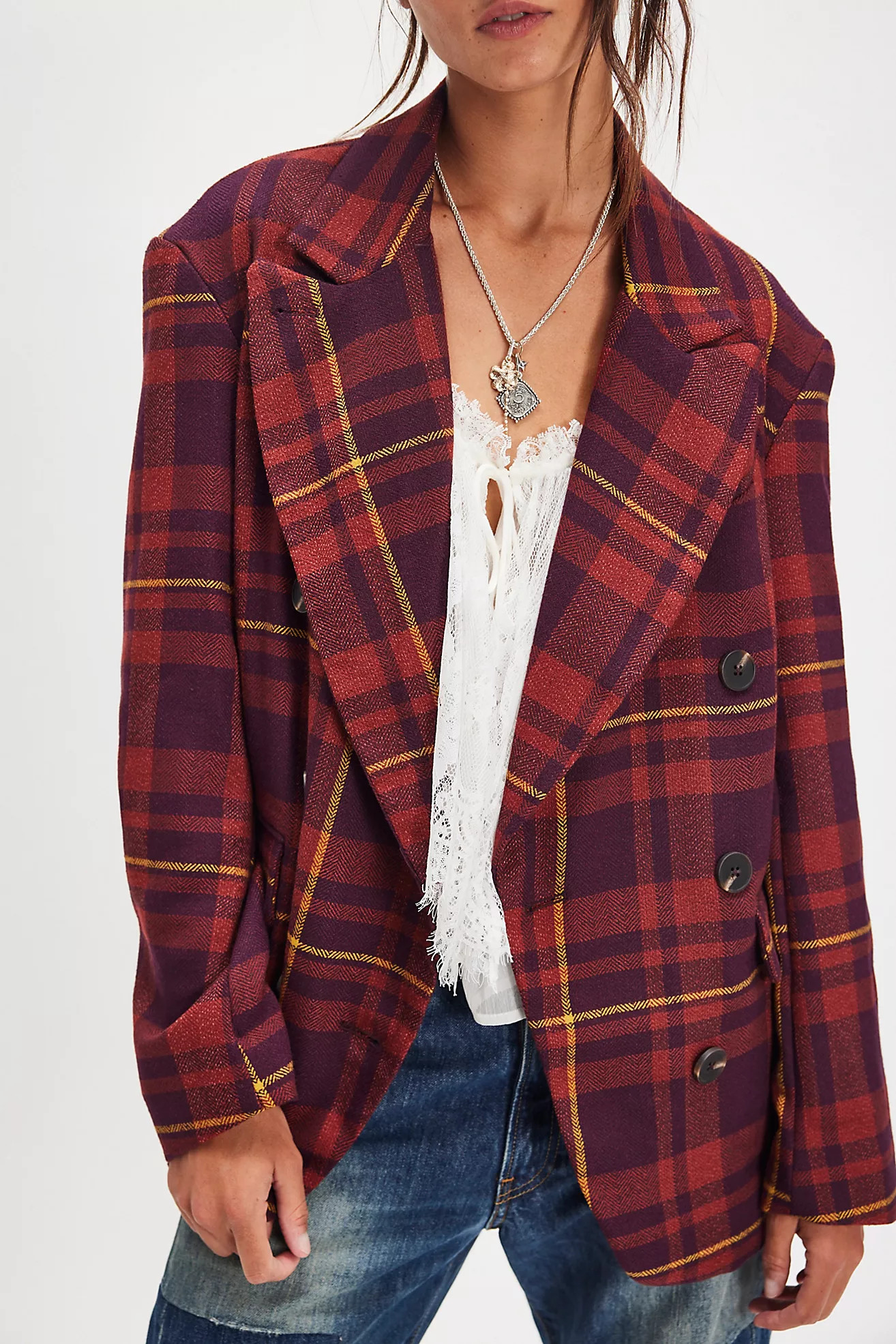 Dean Double-Breasted Blazer | Free People (Global - UK&FR Excluded)