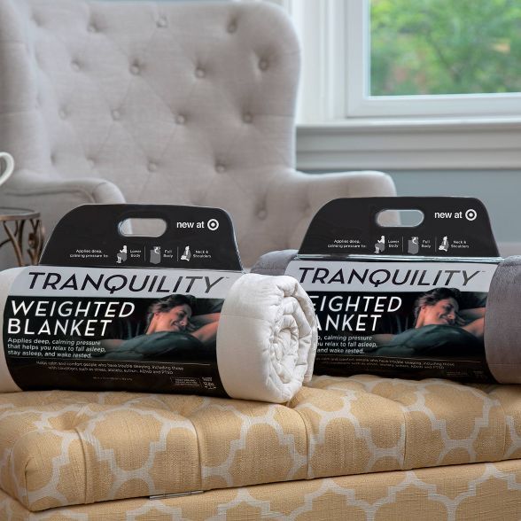 48" x 72" 18lbs Weighted Blanket - Tranquility | Target