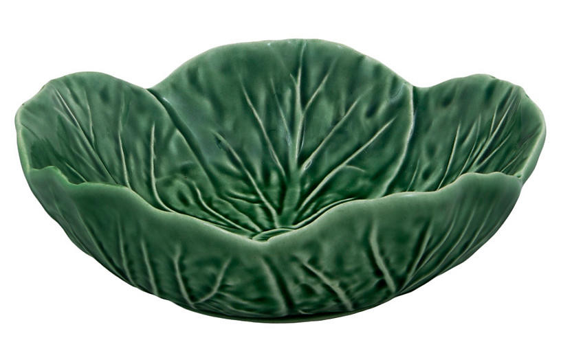 Cabbage Cereal Bowl, Green | One Kings Lane