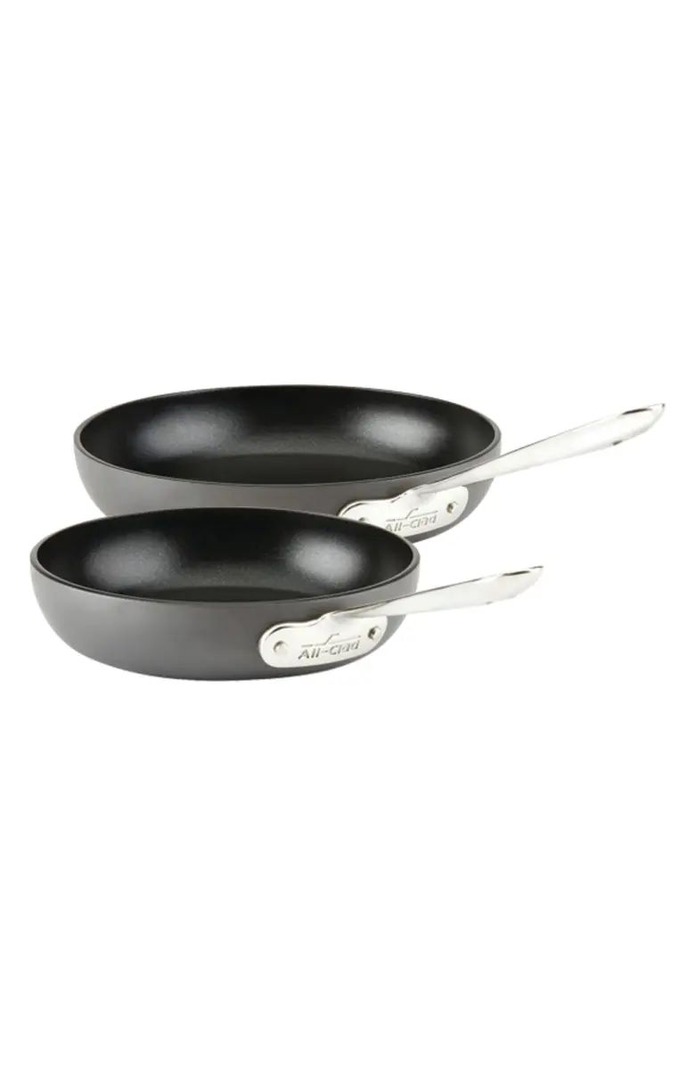 All-Clad 8-Inch & 10-Inch Hard Anodized Aluminum Nonstick Fry Pan Set | Nordstrom | Nordstrom