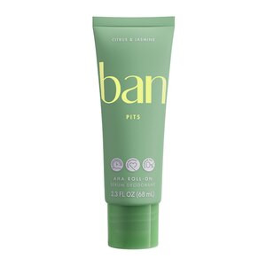 Ban Pits 48-Hour AHA Roll-On Serum Deodorant, Citrus & Jasmine, 2.3 OZ | CVS