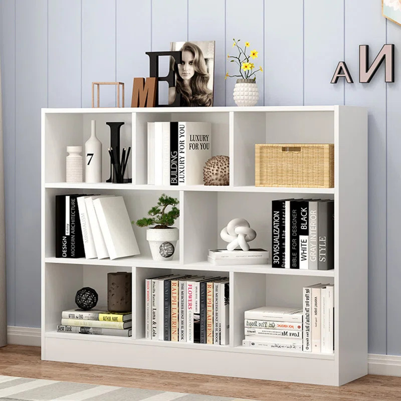 Anesha 40.9" H x 39.4" W Standard Bookcase | Wayfair North America