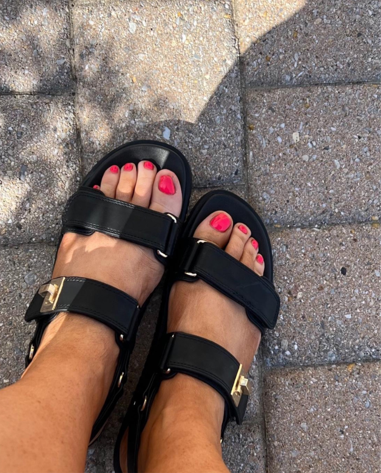 These are the “Dad Sandals” that sold out last year in about 5 minutes. They are SO comfortable. I wore mine all over Spain and France last summer.
They also come in white and natural. They run TTS. Get them now, I’m SURE they are going to sell out again! Only $30!
Vacation, resort wear, sandals, dad sandals, spring, strappy sandals 

#LTKSeasonal #LTKshoecrush #LTKfindsunder50