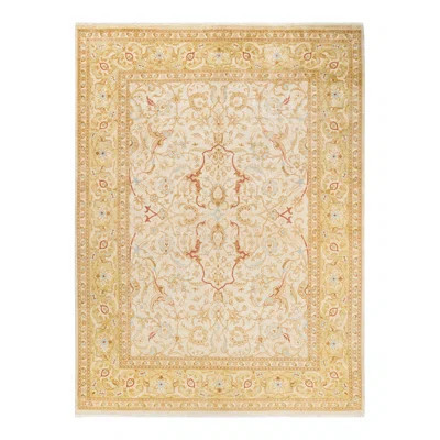 Roody One-of-a-Kind Hand-Knotted New Age 9'1" x 12' Wool Area Rug in Ivory | Wayfair North America