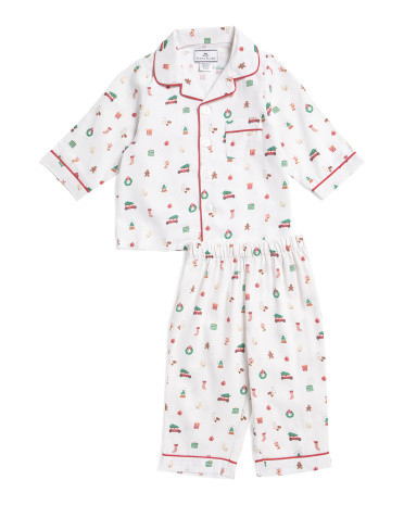 Kids 2pc Winter Nostalgia Pajama Set | TJ Maxx