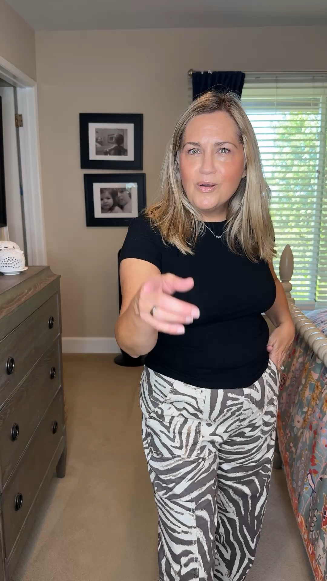 These pants are so cute and equally as comfortable. I now have them in three different prints.  They come in tall, regular and short  sizes. And sweeten the deal they’re $16.99.

#LTKootd #LTKdayinmylife #LTKOver40