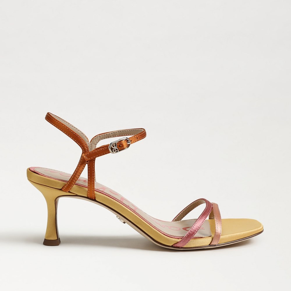 Presley Strappy Kitten Heel Sandal | Sam Edelman