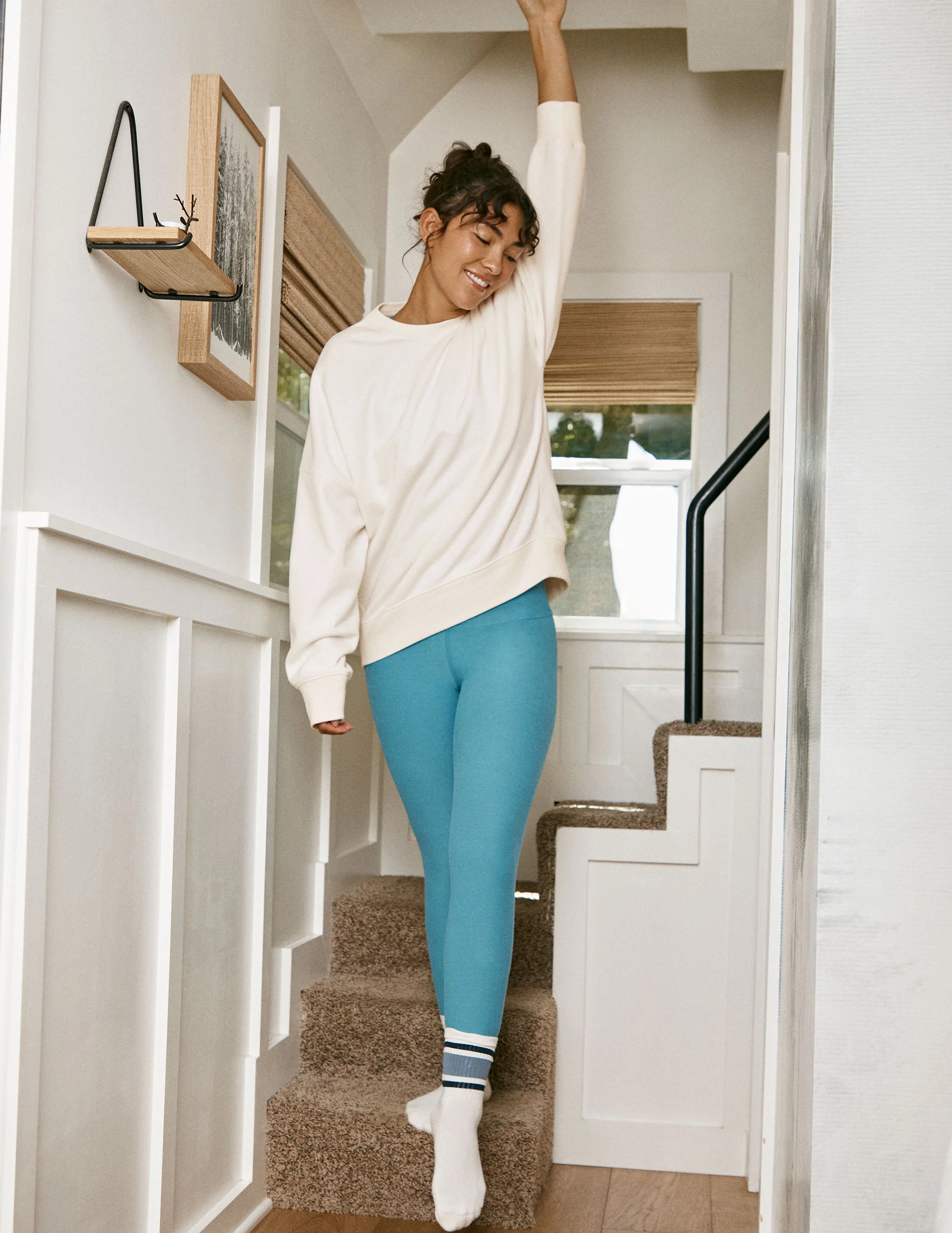 Spacedye Caught In The Midi High Waisted Legging | Beyond Yoga | Beyond Yoga