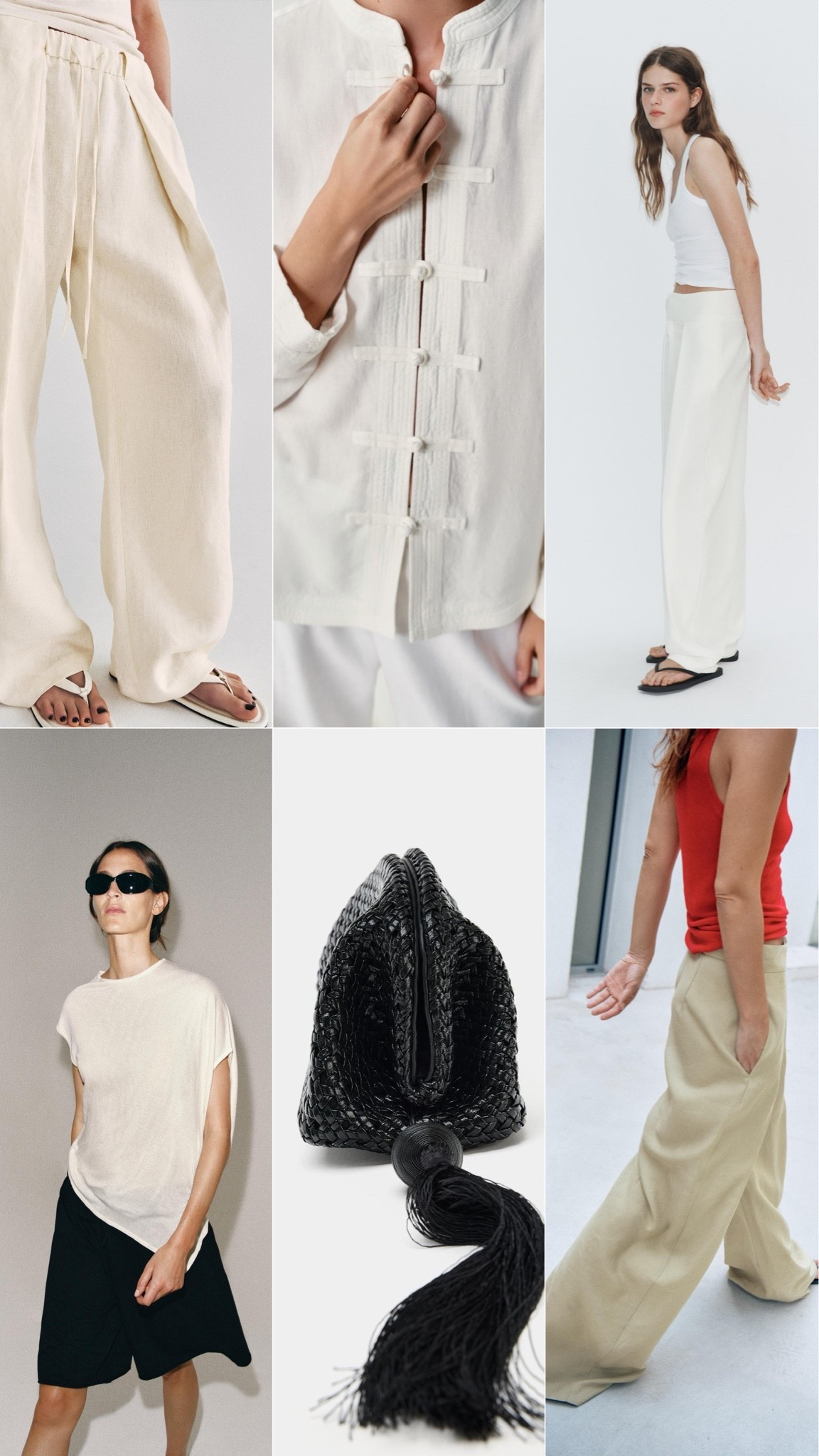 What’s in my Zara basket 🧺 

On the hunt for more barrel leg trousers for my summer outfits and added this cute linen shirt, asymmetrical top and tassel clutch bag 🖤

Will share once they arrive, linking now incase they sell out in the meantime xx #zara

#LTKuk #LTKsummer #LTKbag