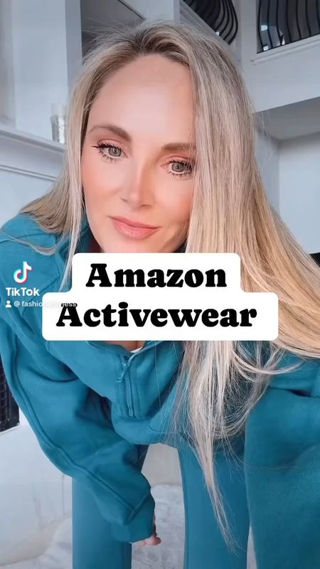 Amazon activewear wearing small 

#LTKsalealert #LTKVideo #LTKover40