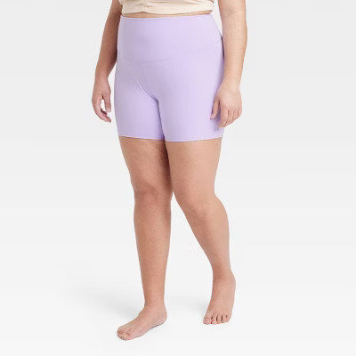 Women's Brushed Sculpt Bike Shorts 5" - All in Motion™ | Target