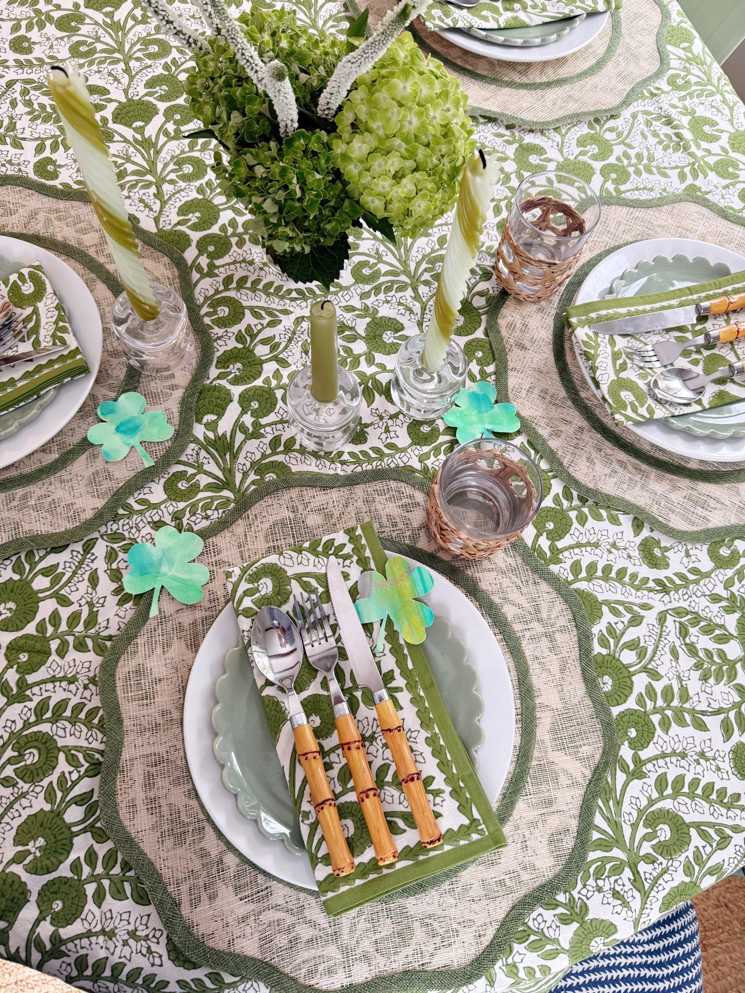 St Patrick's day tablescape 

#LTKHome