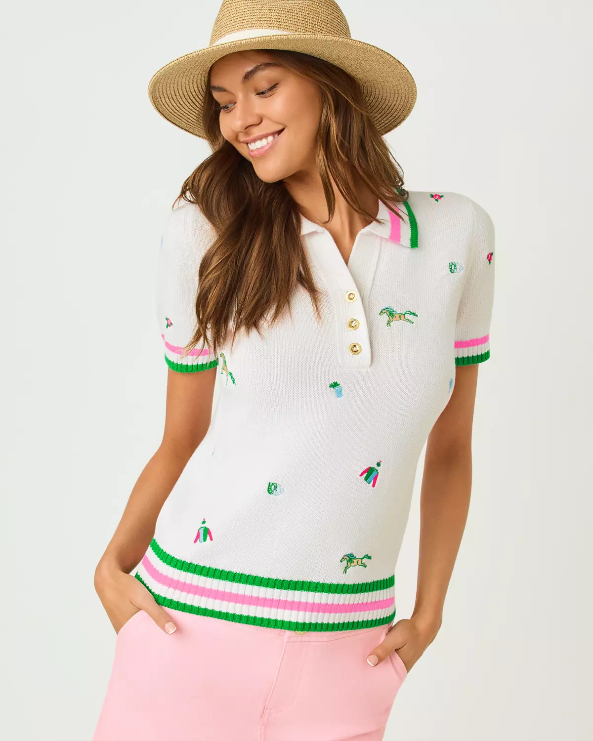 Suzette Embroidered Sweater | Lilly Pulitzer