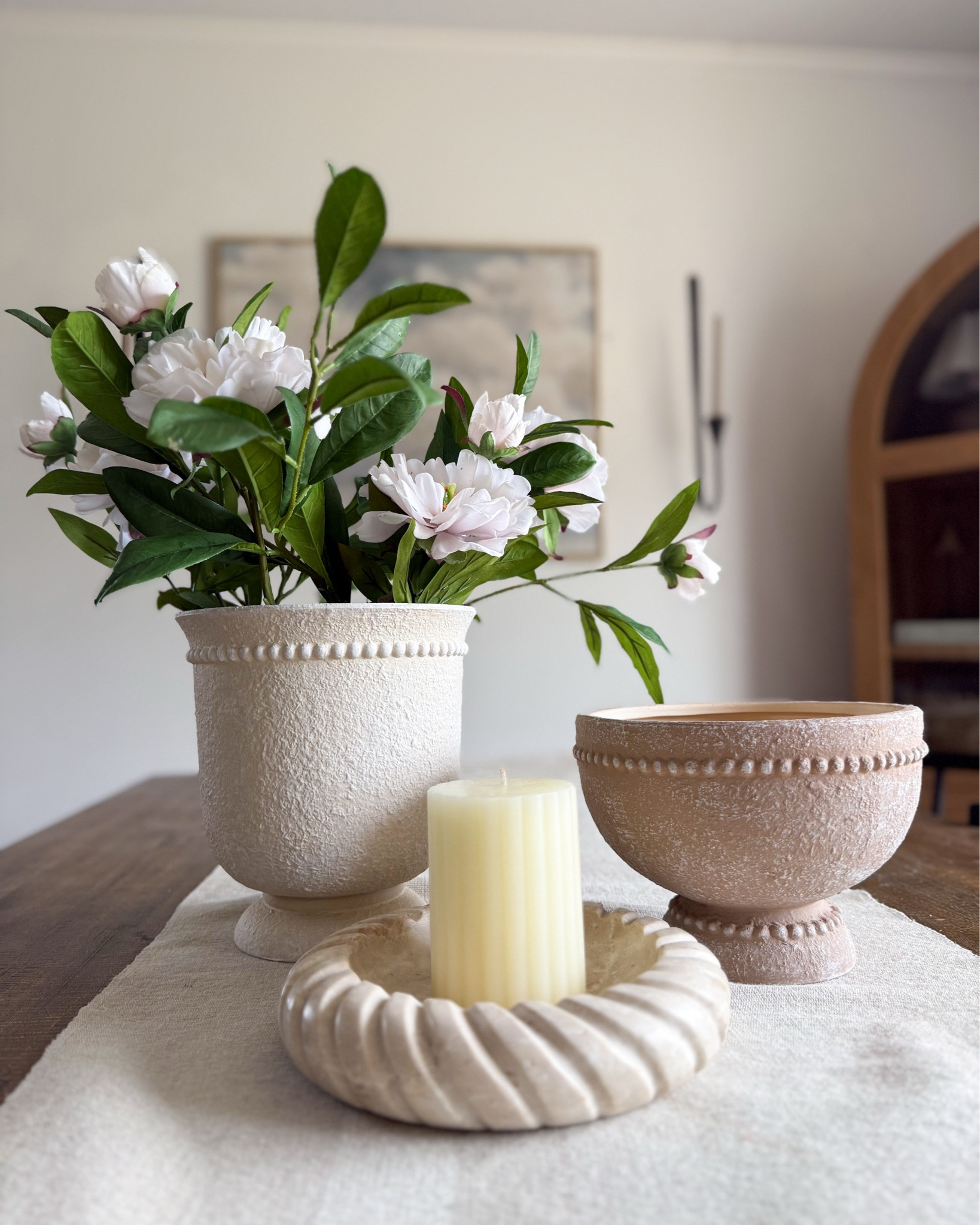 Dining table decor ideas for spring. 

#LTKSpringSale #LTKSeasonal #LTKHome