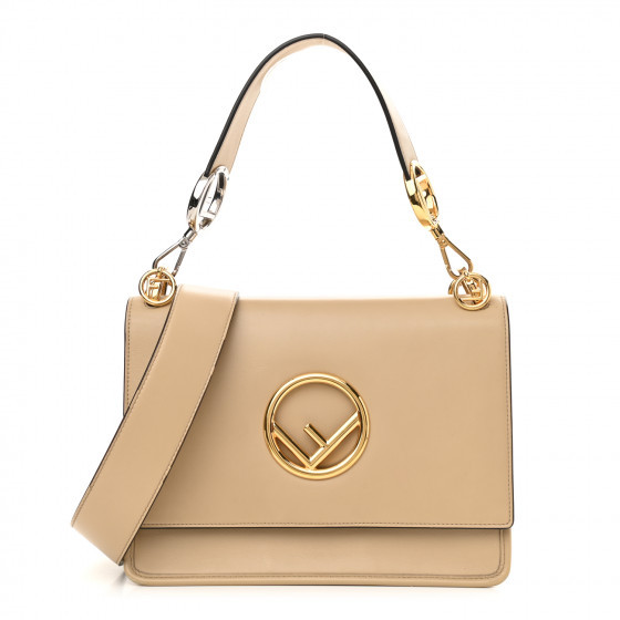 FENDI Calfskin F is Fendi Kan I Shoulder Bag Amido | Fashionphile