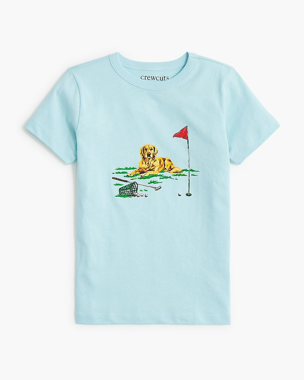 Boys' golf dog graphic tee | J.Crew Factory