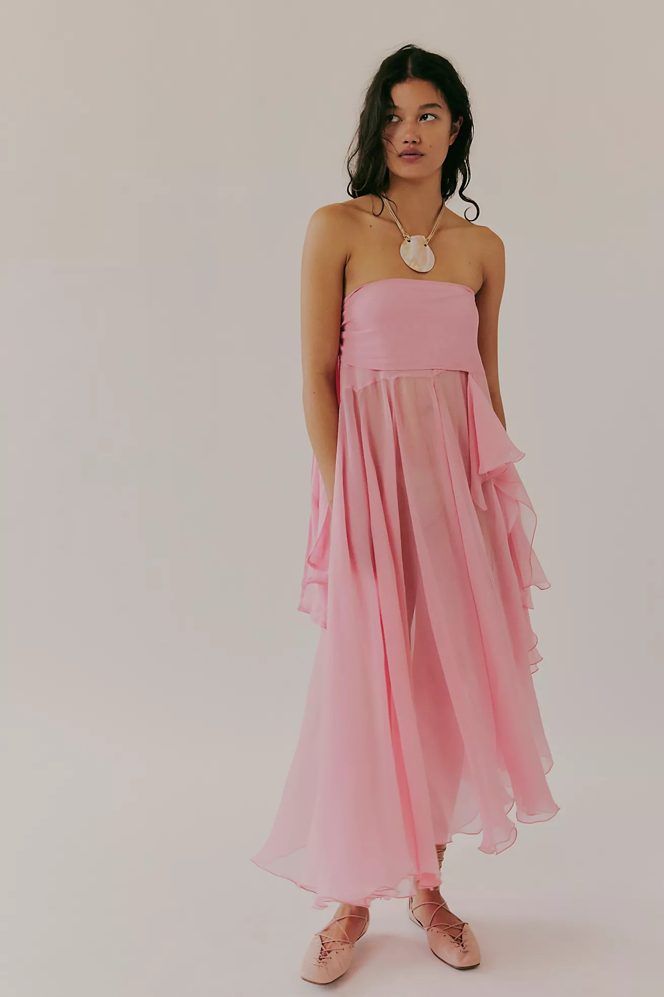 Nigel Preston Sheer Wrap Convertible Skirt | Free People (Global - UK&FR Excluded)