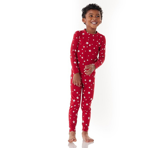 Silky Modal Starry Skies Pajama Set | Pottery Barn Kids