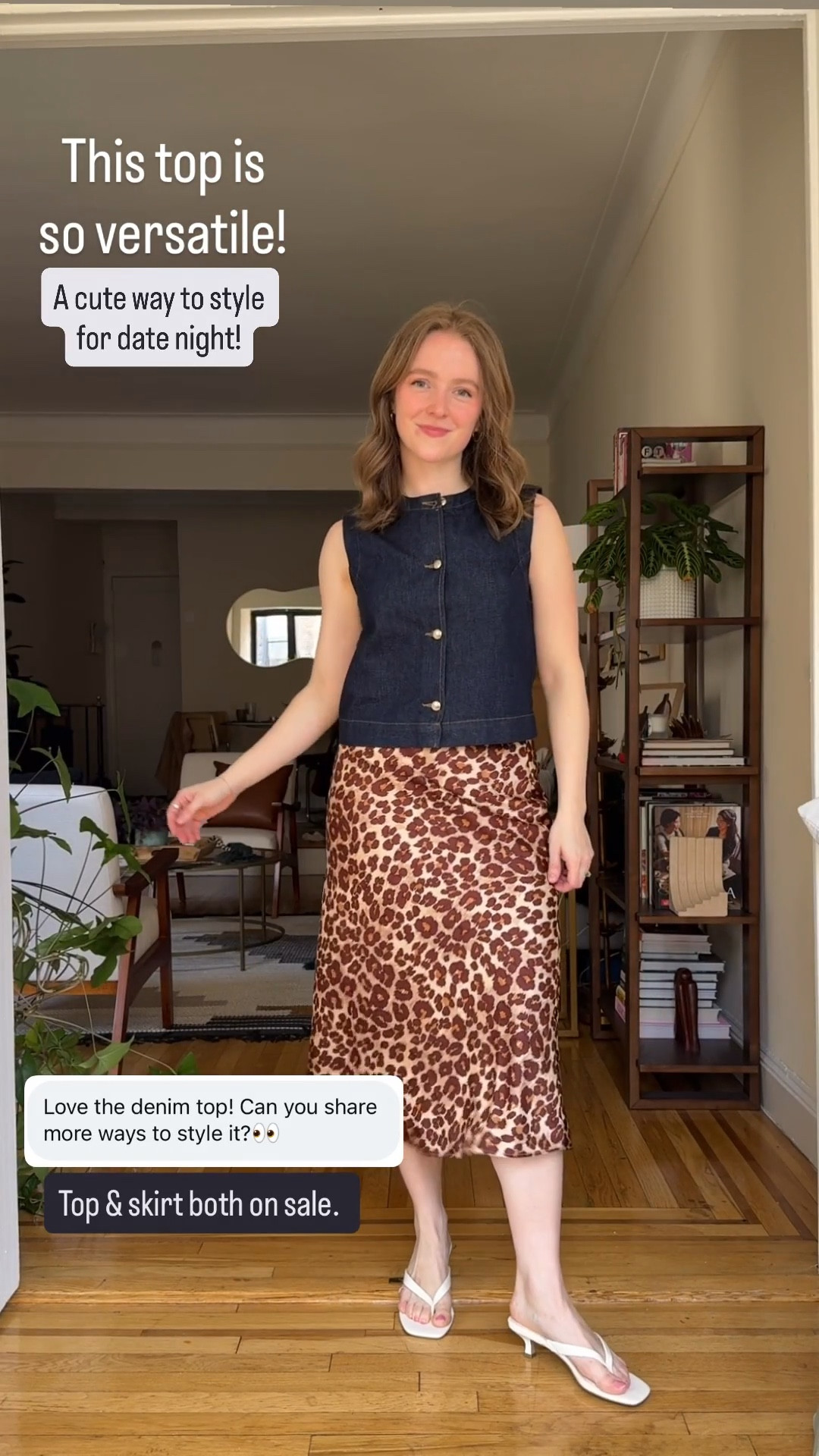 My denim top is still on sale 25% off super versatile to wear all season long. Wearing xs fits slightly relaxed I’m 34B. Skirt is xs 40% off + free shipping. Lined and elastic waist

#LTKPetite #LTKSaleAlert