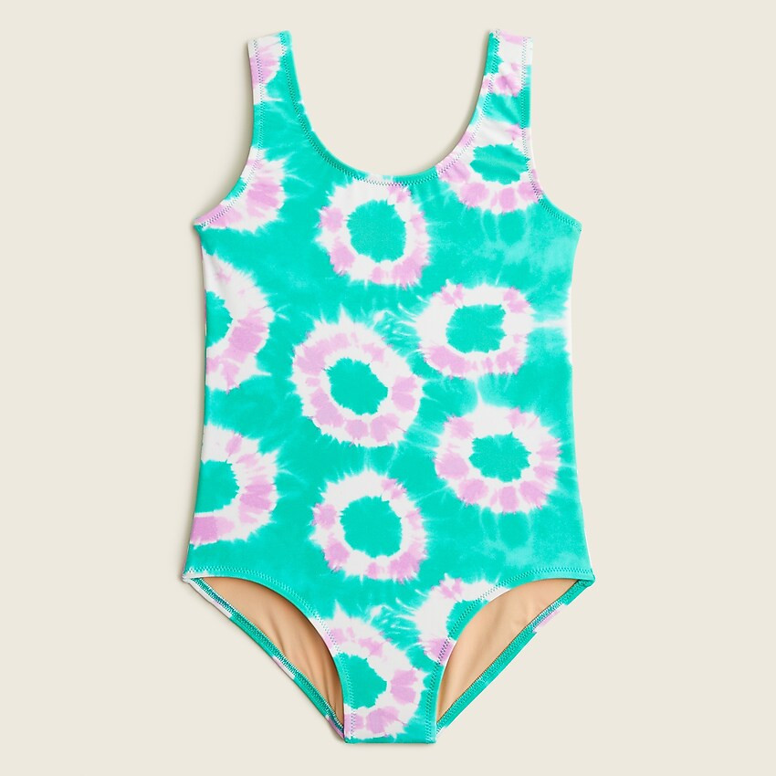 Girls' scoopneck one-piece swimsuit with UPF 50+ | J. Crew US