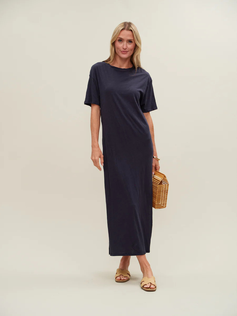kristen dress [navy] | Six Fifty Clothing