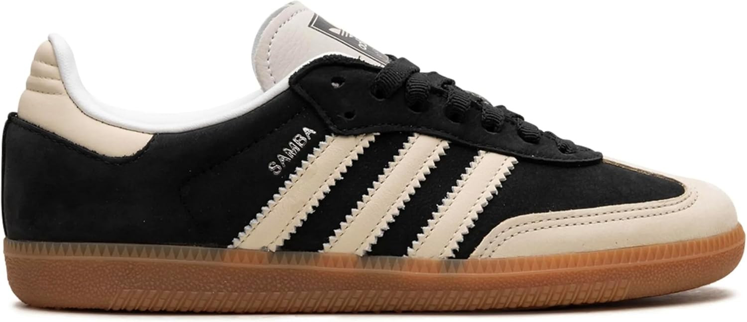 adidas Samba OG Womens Sneaker (Black Wonder White Cream, 7) | Amazon (US)