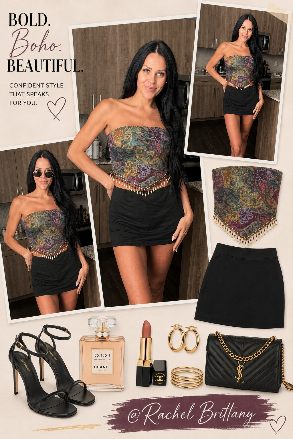 Bold, beautiful, and boho chic! This patterned crop top paired with a skirt is perfect for a trendy, confident look. #OOTD
 

 #LTKootd #LTKU #LTKSaleAlert