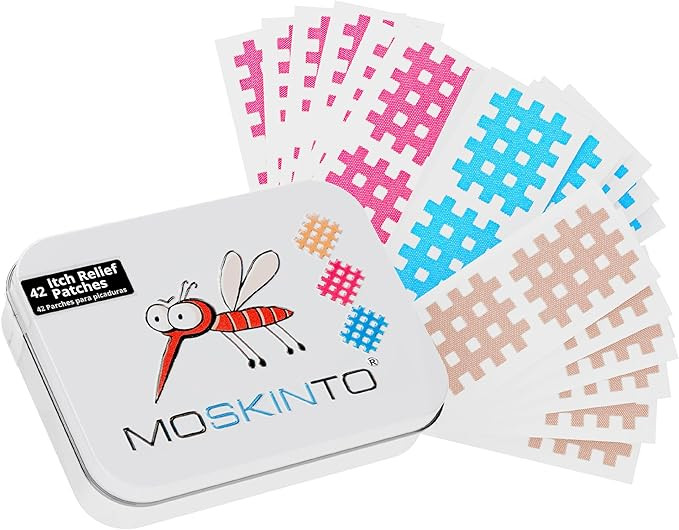 Moskinto The Original Mosquito Itch Relief Patches for Kids & Adults, Bug Bite Patches Soothe Swe... | Amazon (US)