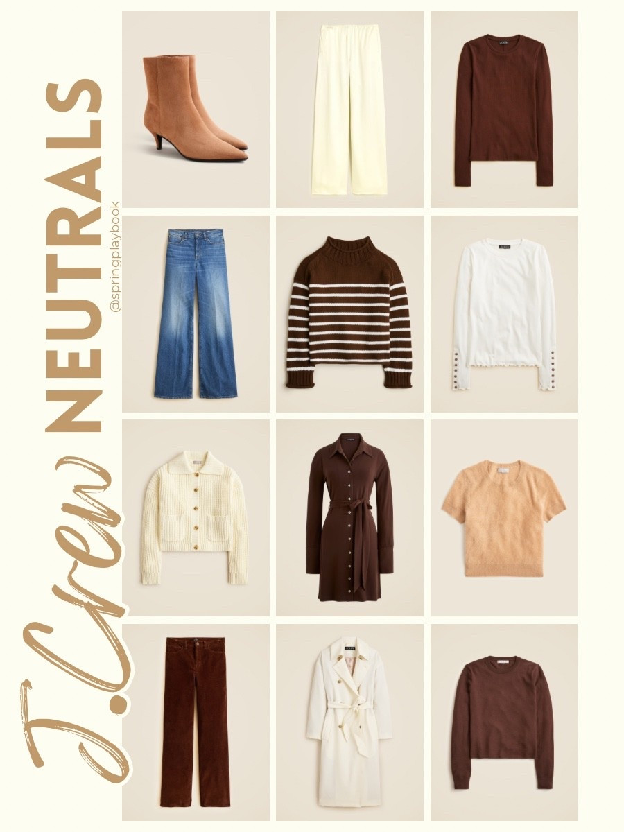 New neutrals from J.Crew. As we transition into fall, build your wardrobe with reliable staples to feel “in season” in our colors. Remember: bright doesn’t have to mean colorful. 

#createdcolorful #createdcolorfulspring #hocspring #tcispring #tcilightspring #pcaspring #lightspring #warmspring #truespring #brightspring #clearspring #paintboxspring #bluespring

#LTKStyleTip #LTKFindsUnder100 #LTKMidsize