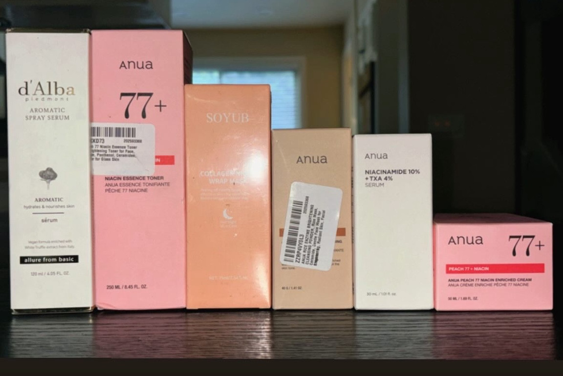 Switching out all of my products for Korean Skincare products 😍


#LTKGiftGuide #LTKBeauty #LTKStyleTip