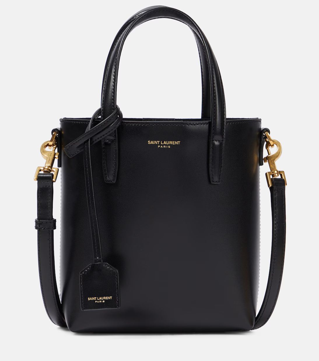 Toy Shopping Mini leather tote bag | Mytheresa (INTL)