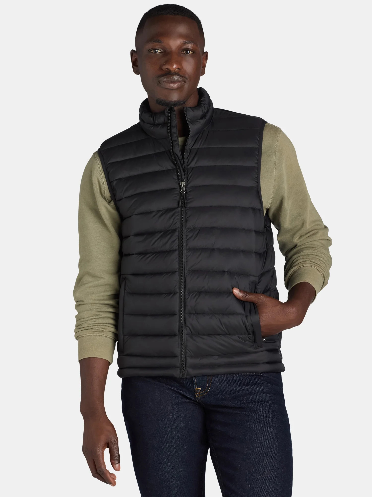 Ozark Trail Men's & Big Men's Puffer Vest, Sizes S-3XL | Walmart (US)