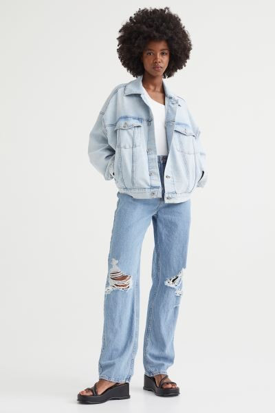 Oversized Denim Jacket | H&M (US + CA)