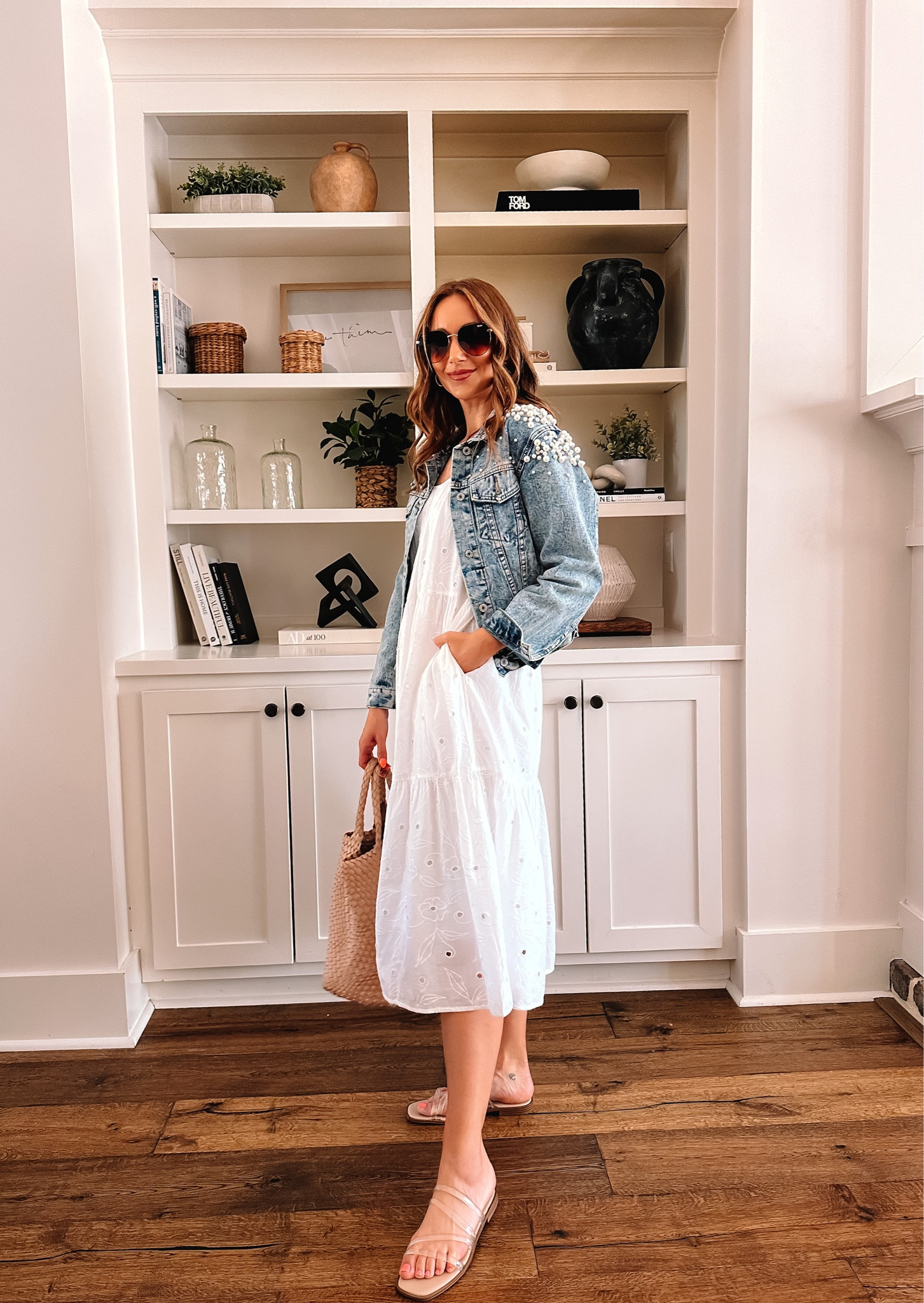 What I’m wearing today , amazon fashion, amazon finds jacket size S, amazon tote, naghedi dupe , target fashion dress size S, target finds sandals tts 

#LTKshoecrush #LTKFind #LTKstyletip