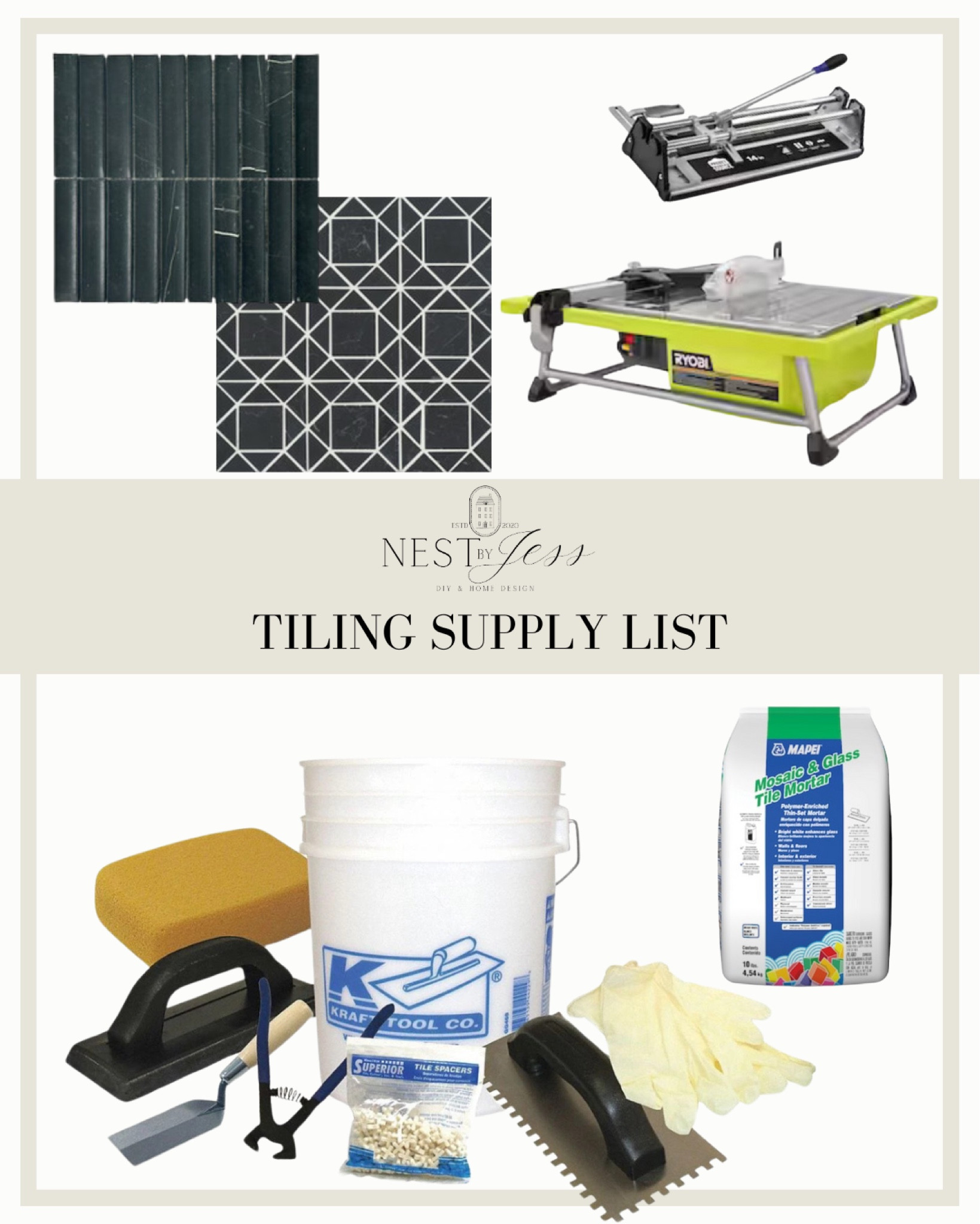As I’m starting to tile my dining room fireplace, I compiled a list of everything you’ll need to install tile in your own home! 

Tiling is a safe, beginner-friendly DIY project (as long as you have the right tools!) and is an awesome way to change up the look of your home design! 

#LTKHome