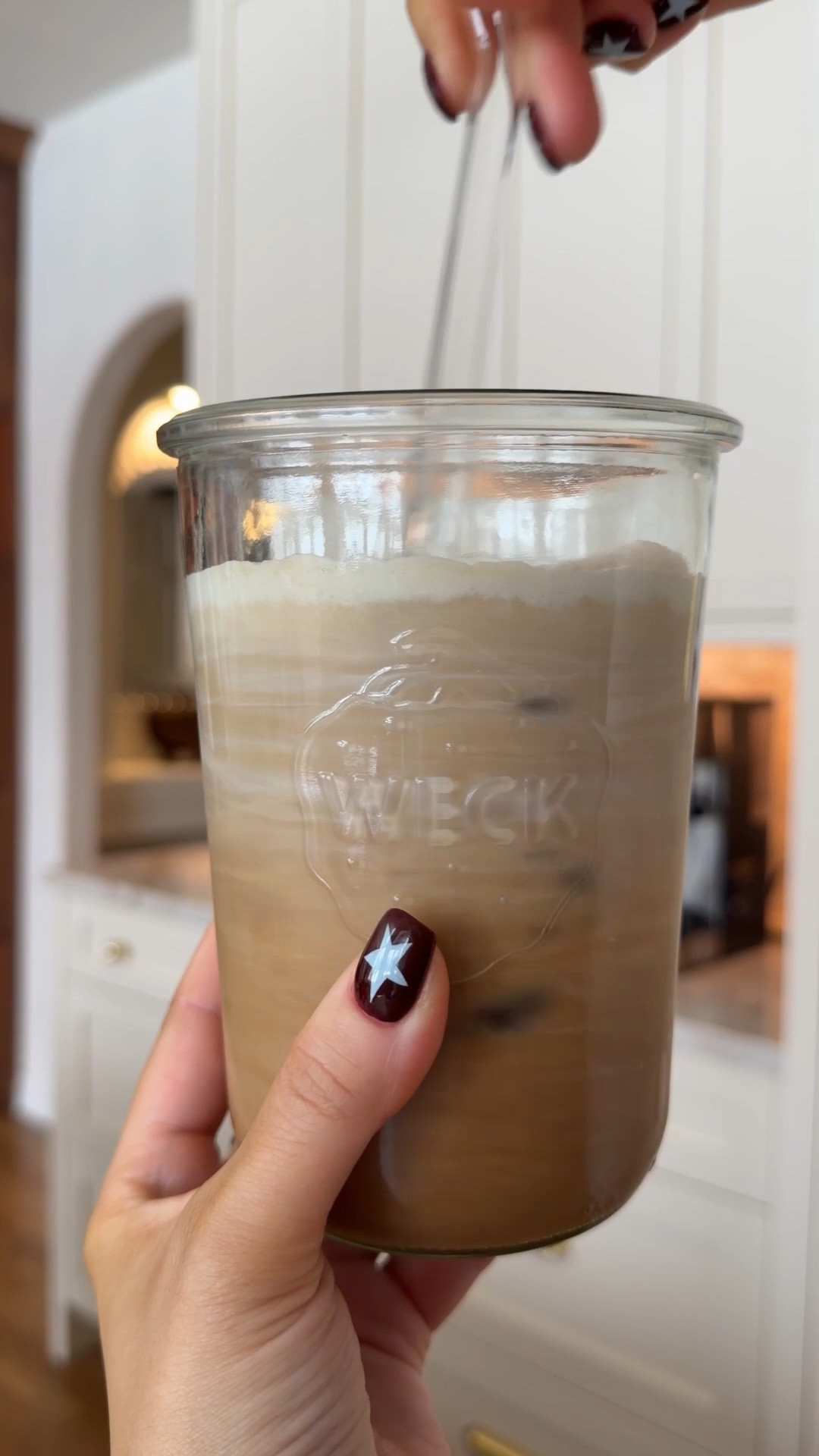 Iced coffee in my fave massive Weck jars!! 

#bresheppard #icedcoffee #coffeeathome