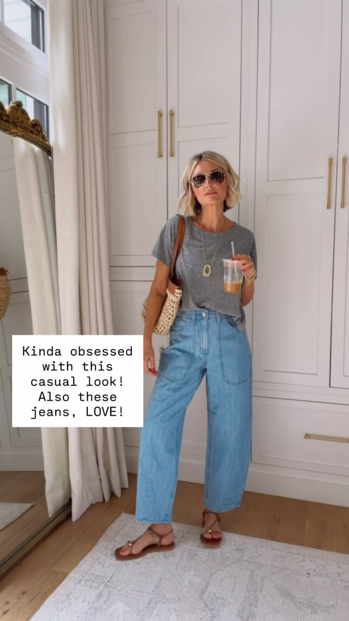 This is such a great everyday look for summer! These barrel jeans are so comfy & so versatile! Wearing M/4.

Loverly Grey, Target find, Target fashion, grey tee outfit, barrel jeans outfit, barrel denim outfit, sale alert, summer fashion, summer outfit ideas

#LTKSeasonal #LTKootd #LTKSaleAlert