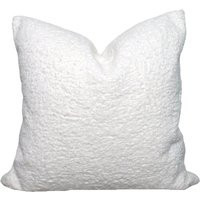 White Boucle Pillow Cover - Fabric Same On Both Sides All Sizes Available | Etsy (US)
