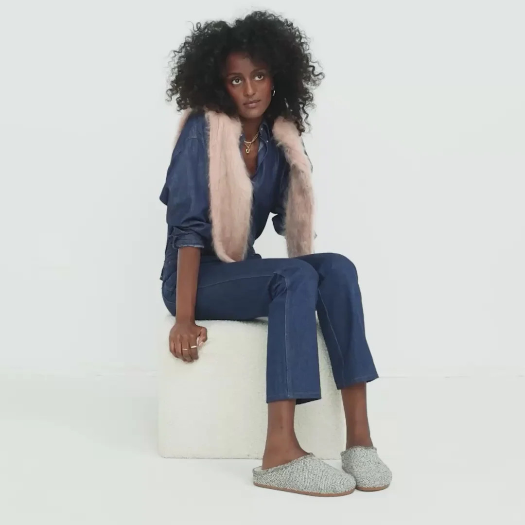 The Cozy Clog in Honeybun Bouclé | Rothy's | Rothy's