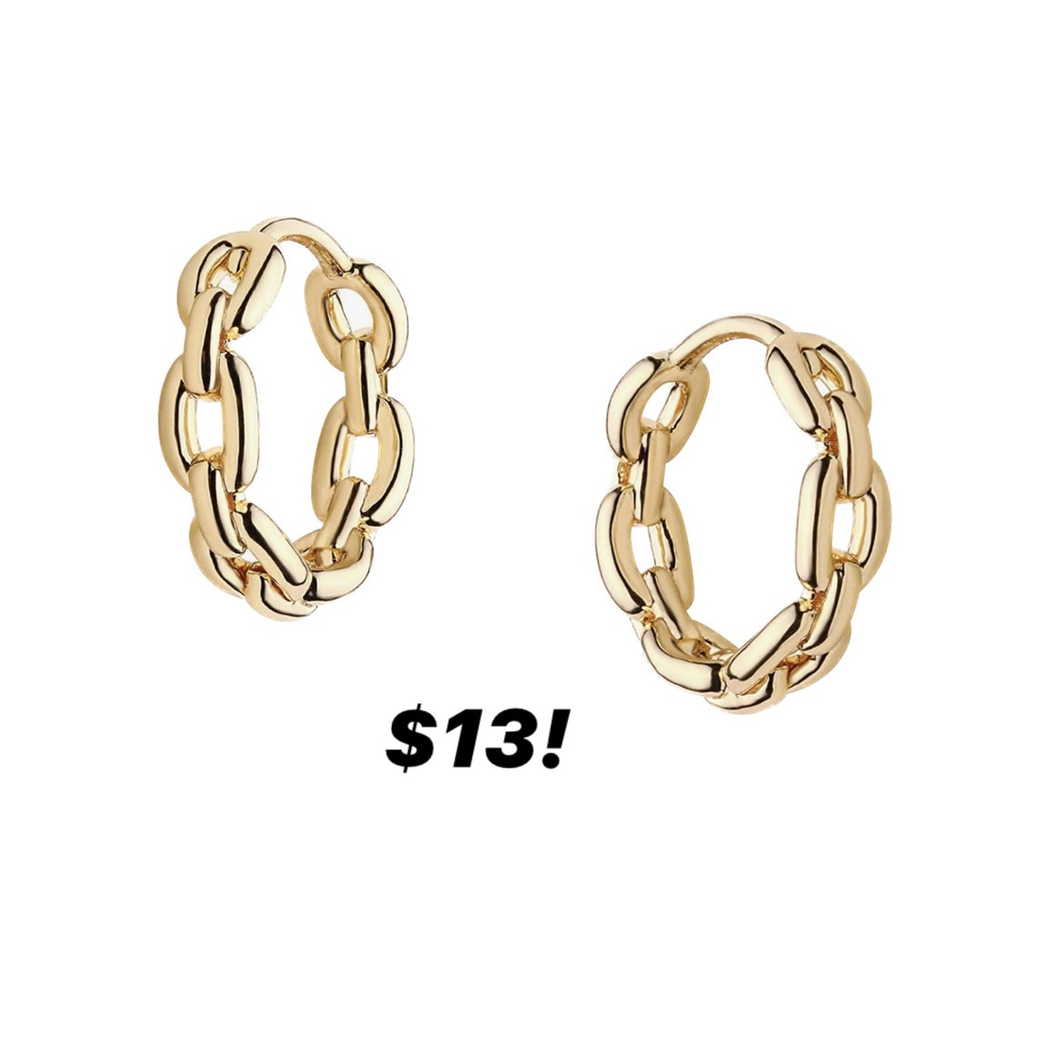Amazon find! Gold chain Huggies hoop earrings only $13!

Cute little huggie earrings, simple edgy jewelry trendy jewelry 

#LTKsalealert #LTKunder50 #LTKstyletip