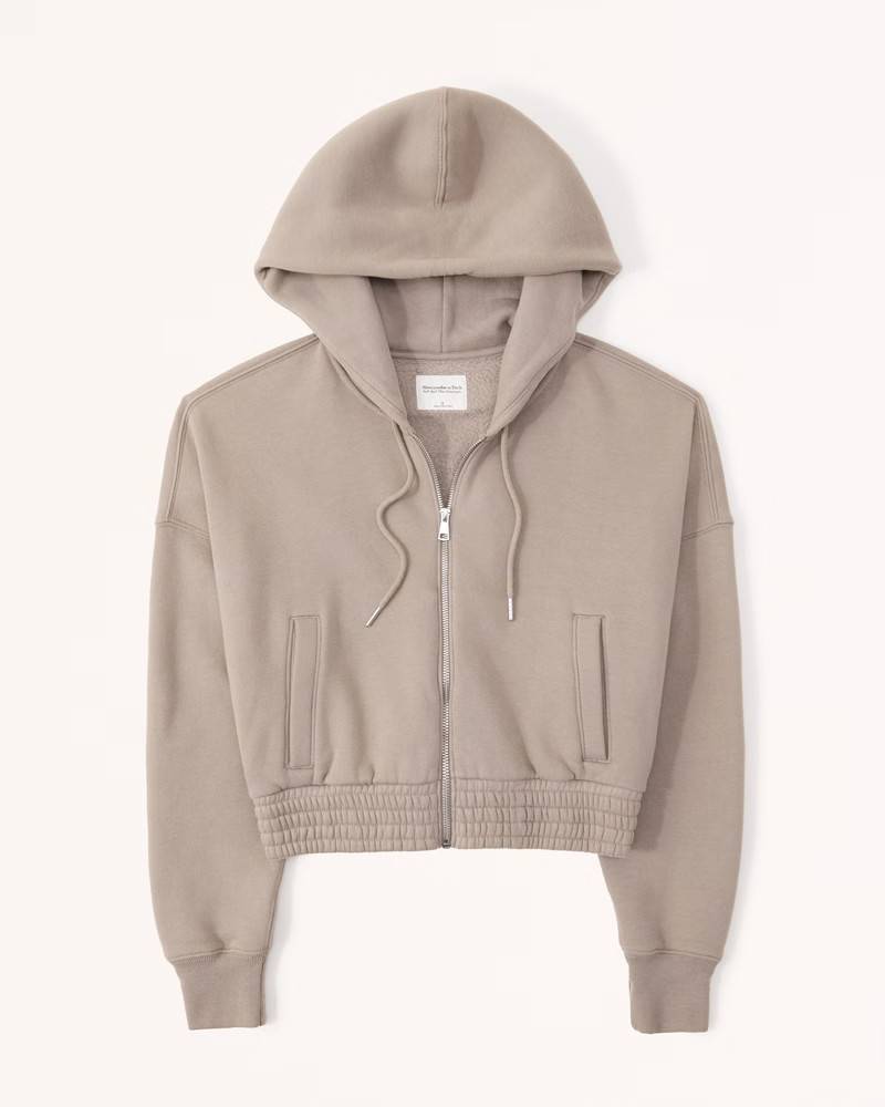 Essential Mini Sunday Hooded Full-Zip | Abercrombie & Fitch (US)