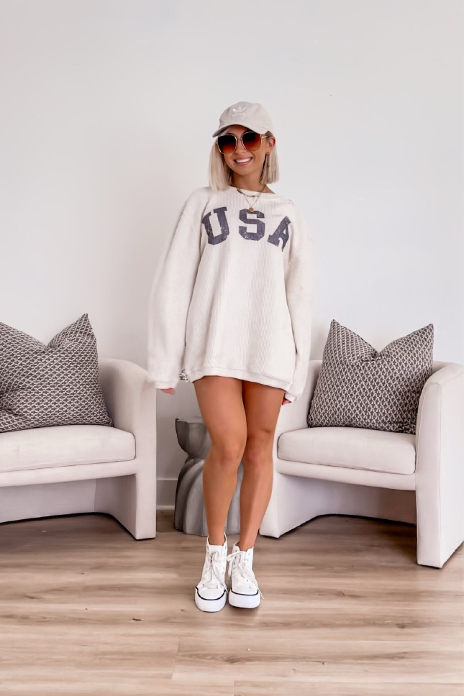 Code TANNER25 for 25% off or code TANNER3 for buy 2 get 1 90% off of my favorite graphic tees. Wearing a size large. #summeroutfit #fourthofjuly

#LTKSeasonal #LTKstyletip