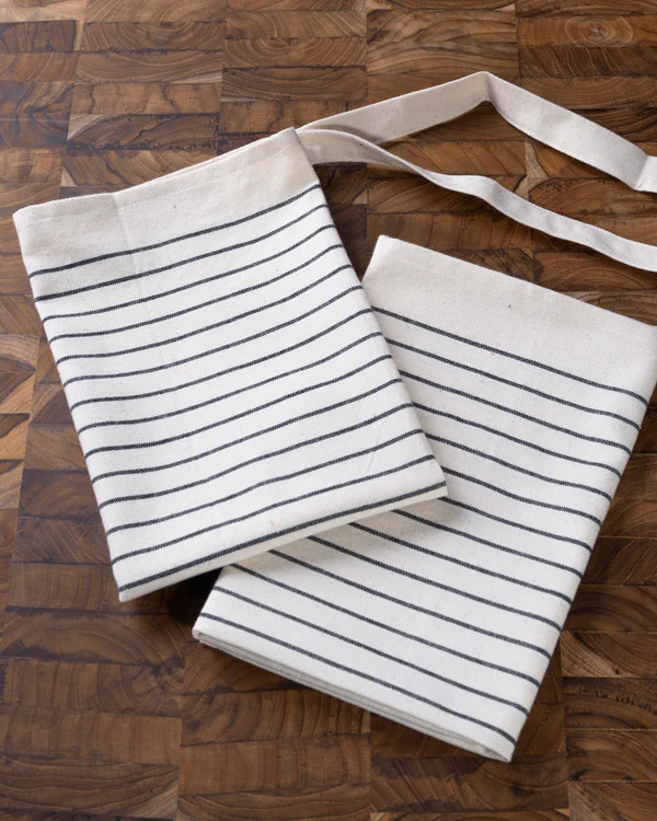 Cotton Tea Towels Ivory - Set of 2 | TerraKlay