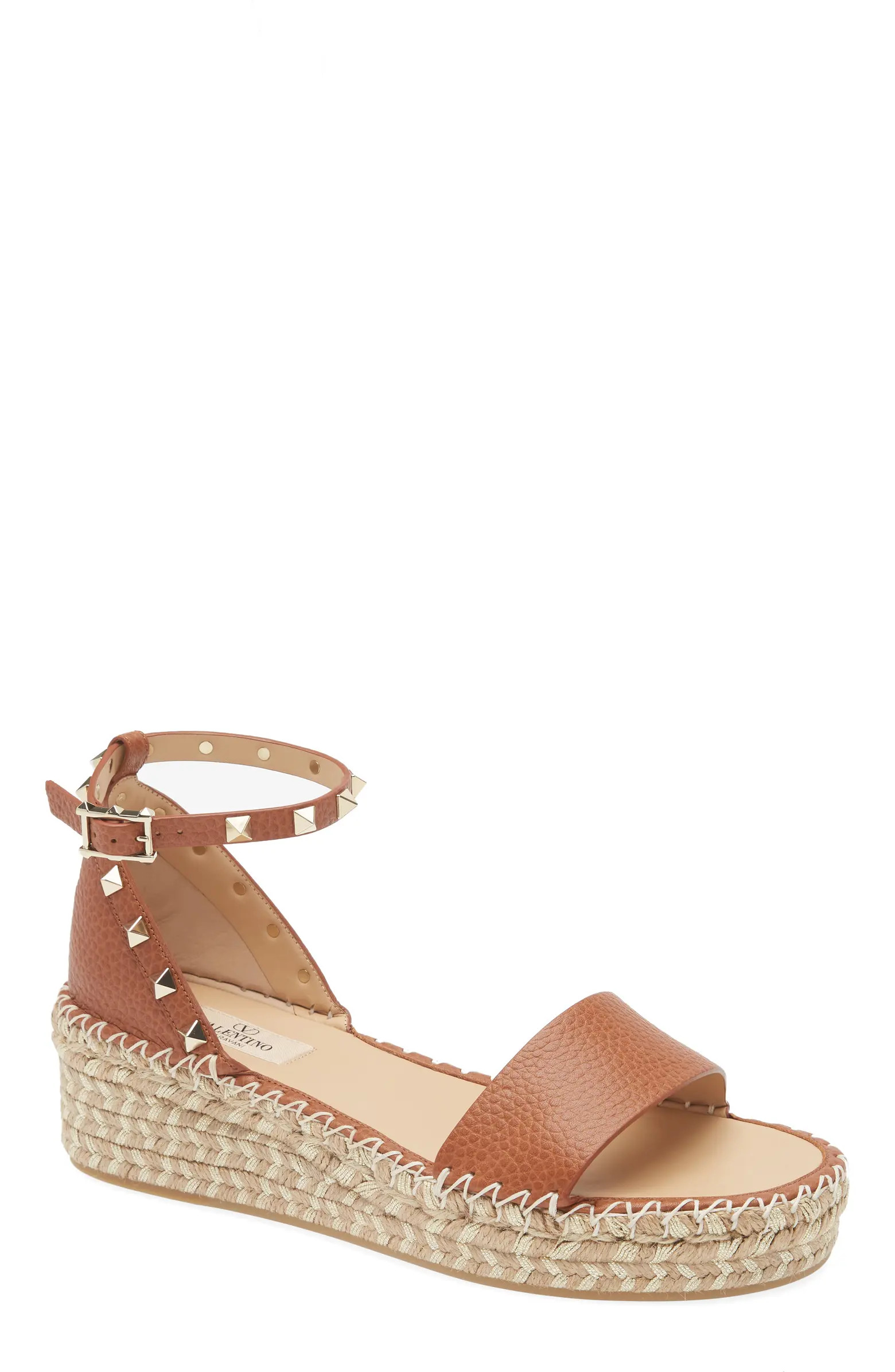 Rockstud Espadrille Wedge Sandal (Women) | Nordstrom