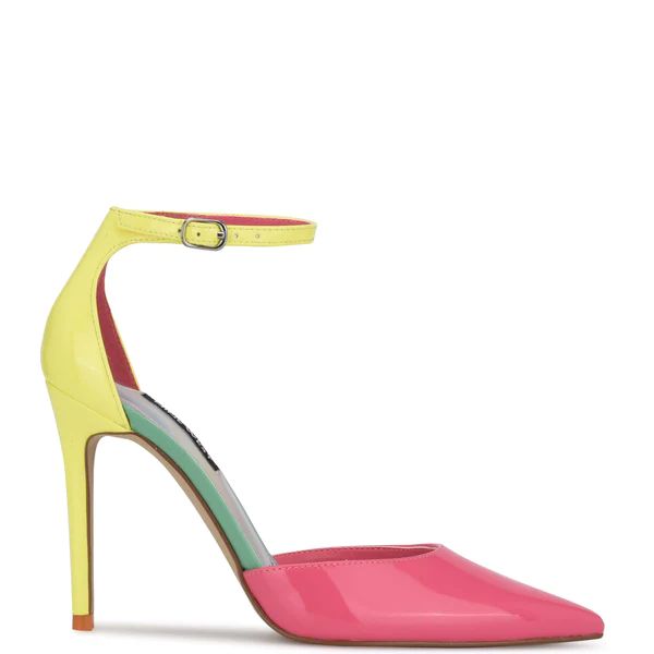 Faiz Pointy Toe Ankle Strap Pumps | Nine West (US)