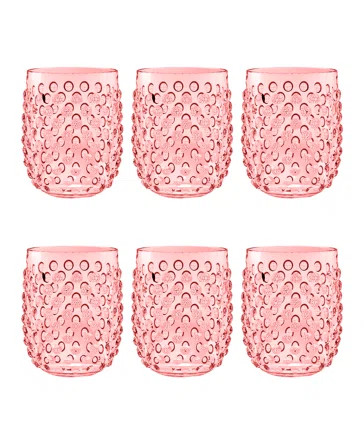 Hobnail Stemless, 15 Oz. Set Of 6 | Wayfair Professional