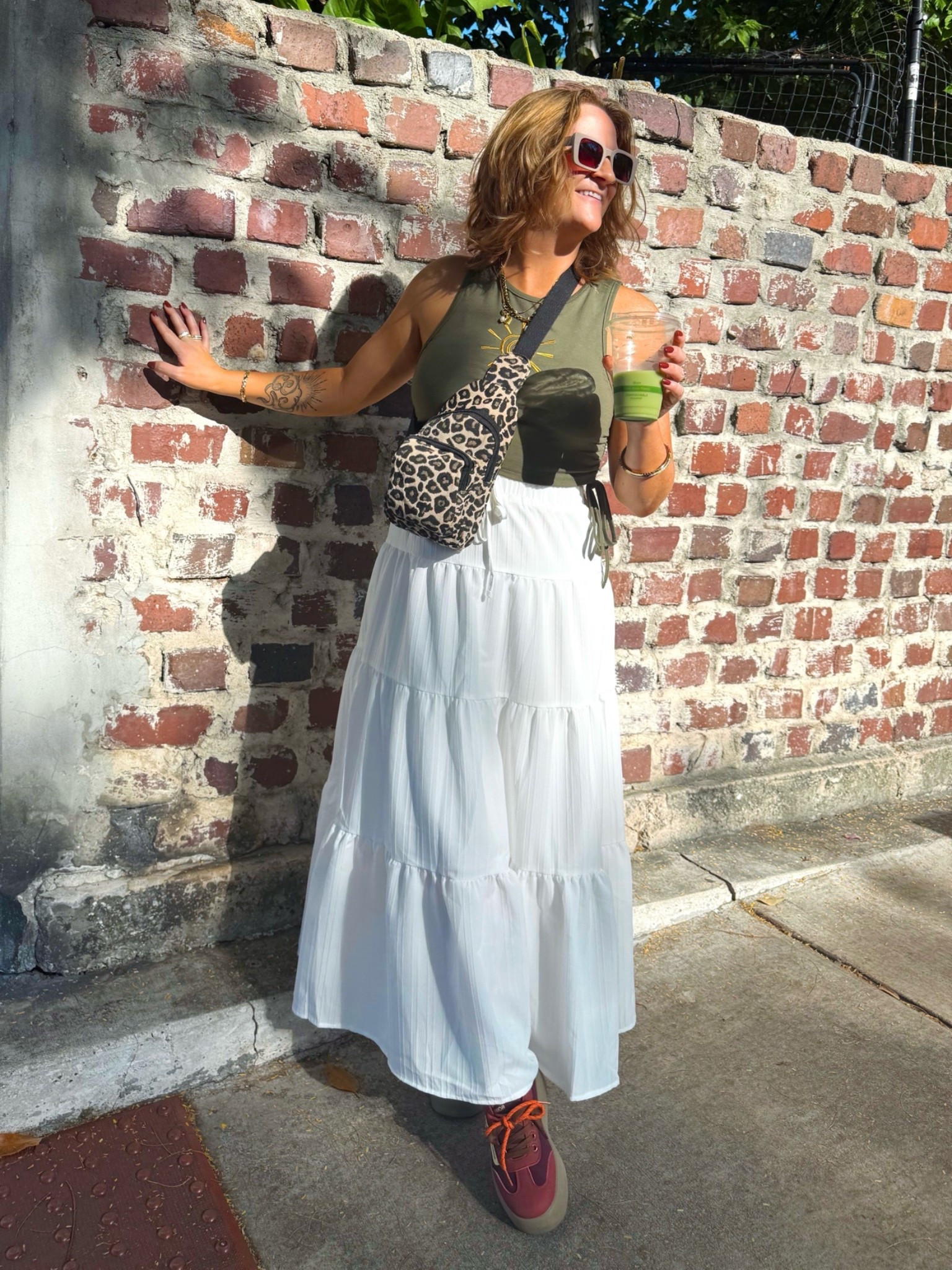 The outfit that survived walking ALL around Key West 🌴☀️🤍

We wanted something cute enough for photos but comfy enough for a full day of exploring Old Town, coffee runs, and sunset wandering… and this ended up being one of our favorite outfits from the trip ✨

Linked everything because this skirt is officially coming on every warm weather vacation with me now 🌺☕️👜

#LTKtravel #LTKstyle #keywest #keywestflorida #vacationoutfit #resortwear #summerstyle #traveloutfit #coastalstyle

#LTKdayinmylife #LTKTravel #LTKootd