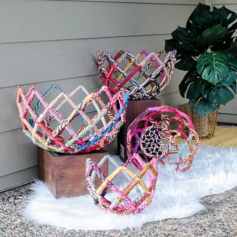 4 Piece Wire Basket Set | Wayfair North America