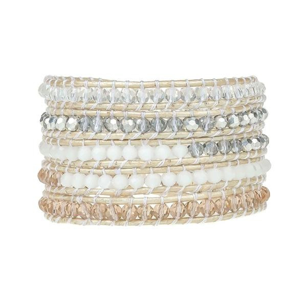 Muted Silver Dorado on Ivory | Victoria Emerson