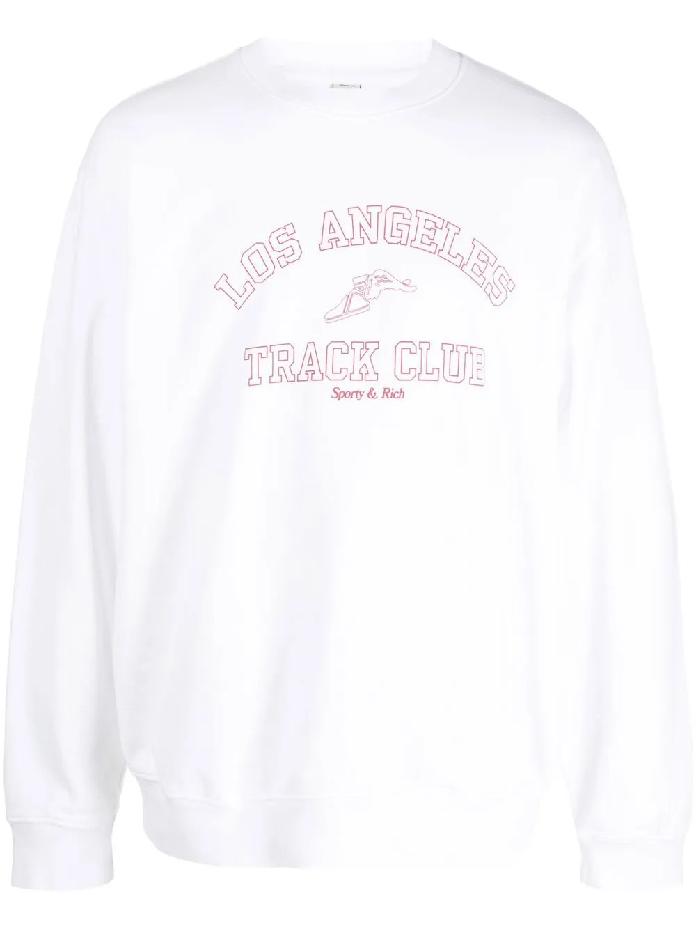 Sporty & Rich Graphic Print Sweatshirt - Farfetch | Farfetch Global